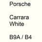 Preview: Porsche, Carrara White, B9A / B4.